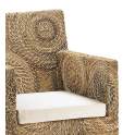 Sillon Abaca Circulos Colonial Con Cojin