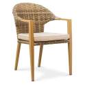 Sillon Aluminio Ratan Sintetico moderno Exterior Serie Aubaud