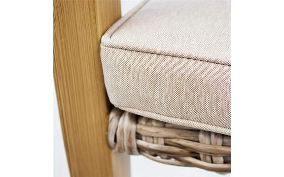 Sillon Aluminio Ratan Sintetico moderno Exterior Serie Aubaud