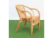 Sillon Basico Rattan Natural Para Terraza Jardin Serie Arismas