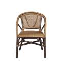 Sillon Bistro Clasico Rattan Rejilla Natural con Cojin Artisond