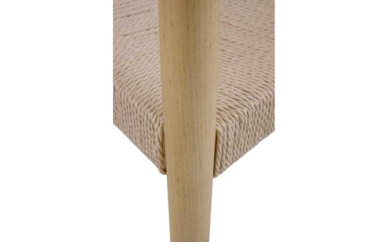 Sillon Brazos Diseño en Madera Natural Cuerda Alcidad