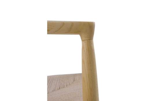 Sillon Brazos Diseño en Madera Natural Cuerda Alcidad