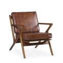 Sillon Butaca Salon Piel y Madera Serie Ayrer