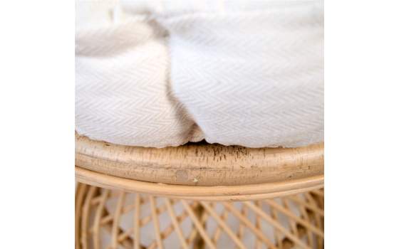 Sillon Clasico Emmanuelle Ratan Natural Serie Apfel