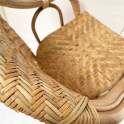 Sillon Clasico Rattan Natural Tejido Artesano