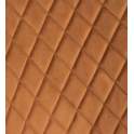 Sillon Comedor Actual Tapizada Rombos Camel Serie Melissa