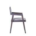 Sillon Comedor Colonial Spartan Tapizada Lino