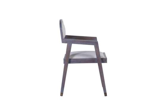 Sillon Comedor Colonial Spartan Tapizada Lino