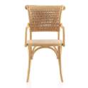 Sillon Comedor de Olmo Rattan y Abaca Diseño Moderno Allaert Sillon Comedor de Olmo Rattan y Abaca Diseño Moderno Allaert