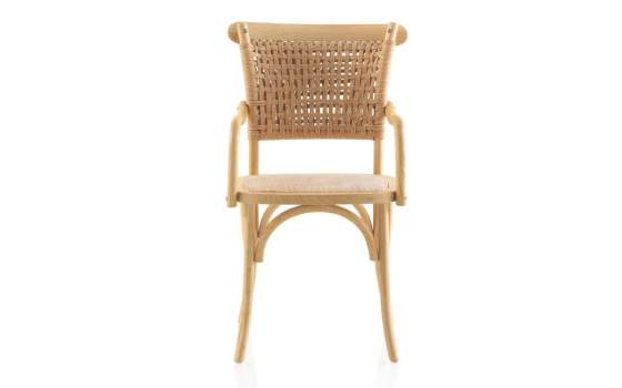 Sillon Comedor de Olmo Rattan y Abaca Diseño Moderno Allaert Sillon Comedor de Olmo Rattan y Abaca Diseño Moderno Allaert