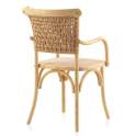 Sillon Comedor de Olmo Rattan y Abaca Diseño Moderno Allaert Sillon Comedor de Olmo Rattan y Abaca Diseño Moderno Allaert