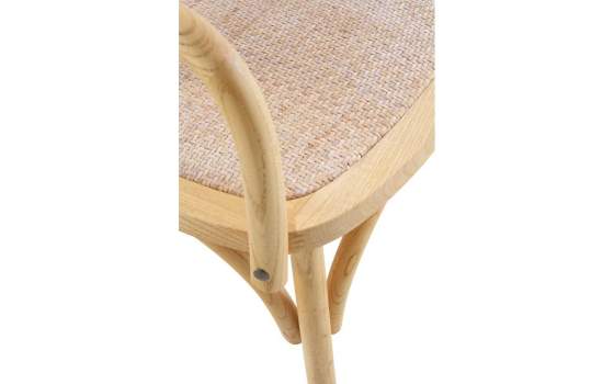 Sillon Comedor de Olmo Rattan y Abaca Diseño Moderno Allaert Sillon Comedor de Olmo Rattan y Abaca Diseño Moderno Allaert