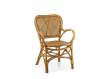 Sillon Comedor Miami Rattan Natural y Rejilla Serie Sidney