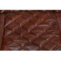 Sillon Comedor Tapizado Piel y Metal Serie Vakin