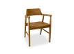 Sillon Comedor Teca Color Avellana Nogal - Serie Selly