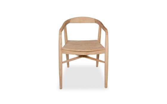 Sillon Comedor Teca Natural - Serie Selly