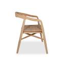 Sillon Comedor Teca Natural - Serie Selly