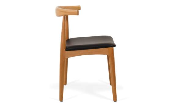 Sillon Consul Contemporaneo Tapizada Ecopiel Negro Serie Oponte