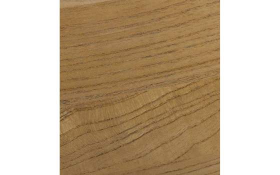 Sillon Cruces Madera Roble y Cruz Metal Negra serie Duna