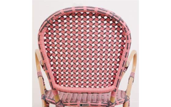 Sillon Diseño Armazon Ratan Tejido Sintetico Serie Rock