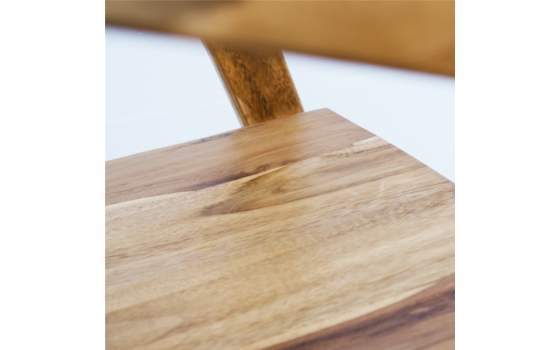 Sillon Diseño Madera Natural Teca Actual Serie Tokio