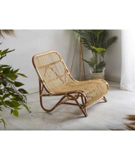 Sillon Diseño Rattan Natural Para Terraza Jardin Serie Aranche