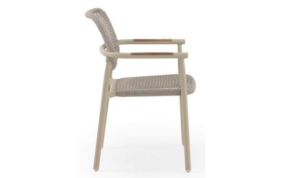 Sillon Exteriores Aluminio Cuerda Diseño Actual Serie Azpary