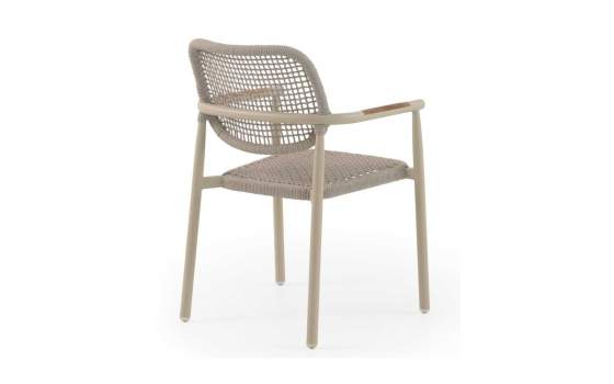 Sillon Exteriores Aluminio Cuerda Diseño Actual Serie Azpary