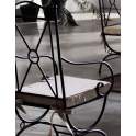 Sillon Forja Jardin  Atenas con Cojin