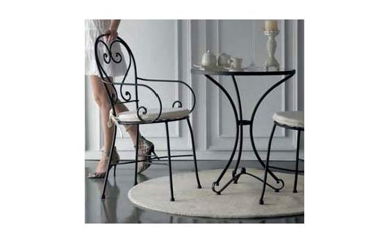 Sillon Forja Jardin Cordoba con Cojin Sillon Forja Jardin Cordoba con Cojin