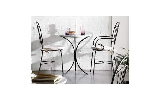 Sillon Forja Jardin Ibiza con Cojin