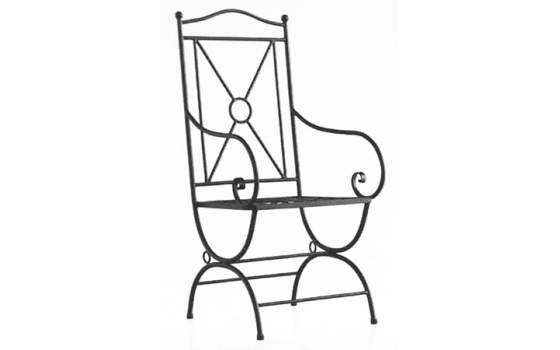 Sillon Forja Jardin  Atenas con Cojin
