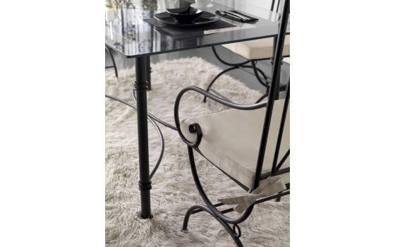 Sillon Forja Jardin  Atenas con Cojin