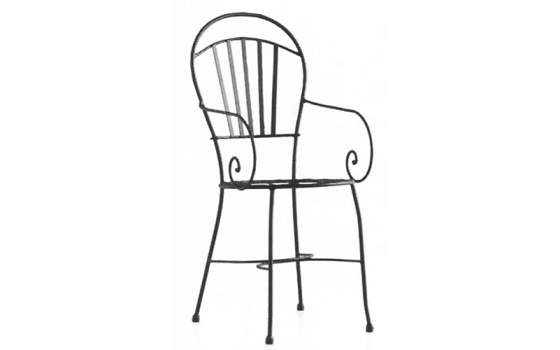 Sillon Forja Jardin Ibiza con Cojin