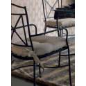 Sillon Forja Milan Pisa con Cojin