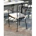 Sillon Forja Sevilla con Cojin