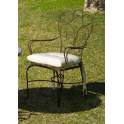 Sillón Forja Toledo Con Cojin
