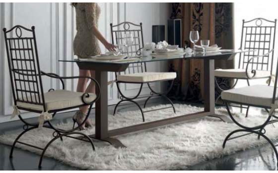 Sillon Forja Victoria con Cojin