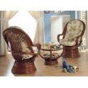 Sillon Giratorio Mecedora Junco Abilet