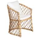 Sillon Jardin Aluminio y Ratan Sintetico con Cojines - Appio