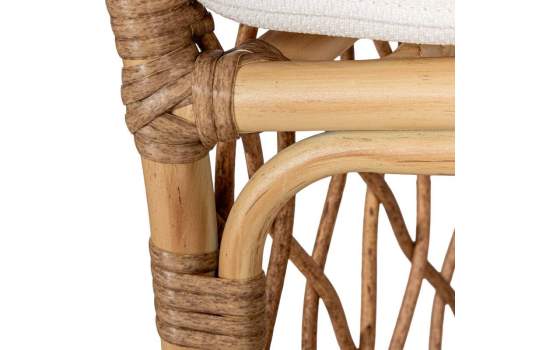 Sillon Jardin Aluminio y Ratan Sintetico con Cojines - Appio