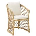 Sillon Jardin Aluminio y Ratan Sintetico con Cojines - Appio