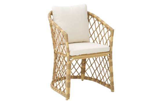 Sillon Jardin Aluminio y Ratan Sintetico con Cojines - Appio