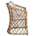 Sillon Jardin Aluminio y Ratan Sintetico con Cojines - Appio