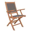 Sillon Jardin Plegable Teca Serie Screen