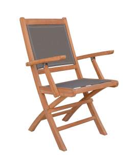 Sillon Jardin Plegable Teca Serie Screen