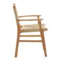 Sillon Madera Con Asiento Respaldo Trenzado Cuerda Serie Hevea Sillon Madera Con Asiento Respaldo Trenzado Cuerda Serie Hevea