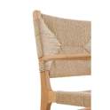 Sillon Madera Con Asiento Respaldo Trenzado Cuerda Serie Hevea Sillon Madera Con Asiento Respaldo Trenzado Cuerda Serie Hevea
