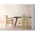 Sillon Madera Con Asiento Respaldo Trenzado Cuerda Serie Hevea Sillon Madera Con Asiento Respaldo Trenzado Cuerda Serie Hevea